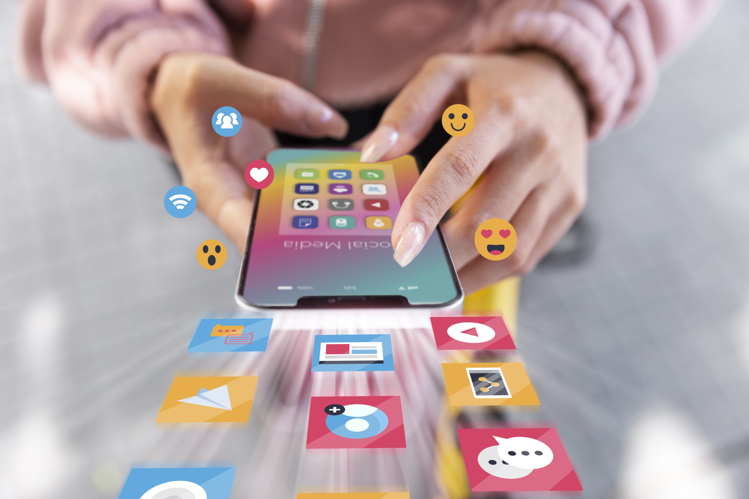 social-media-marketing-concept-marketing-with-applications